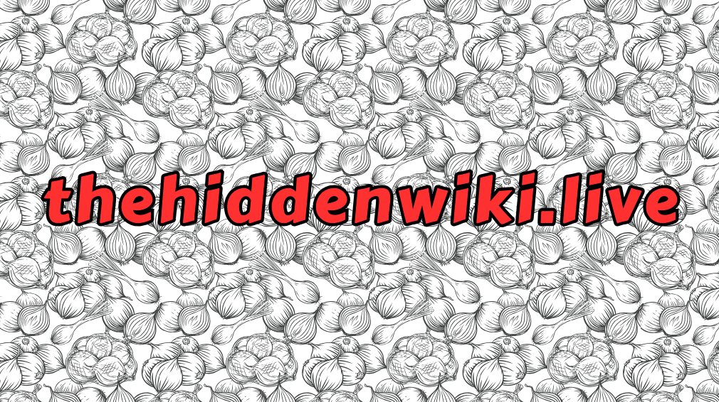 Onions stacked together to form the text describing the thehiddenwiki.live